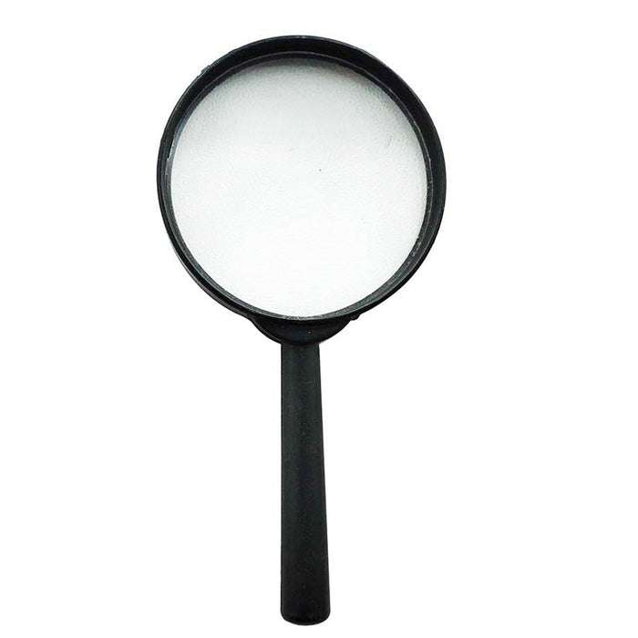 Magnifying glass Lens - reading aid made of glass - real glass magnifying glass that can be used on both sides - glass breakage-proof magnifying glass, Protect Eyes, 75mm & 50mm (2pc Set)