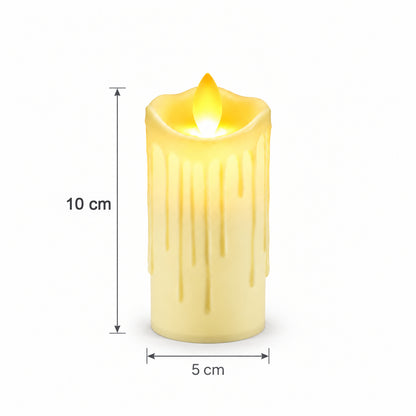 LED candle size guide