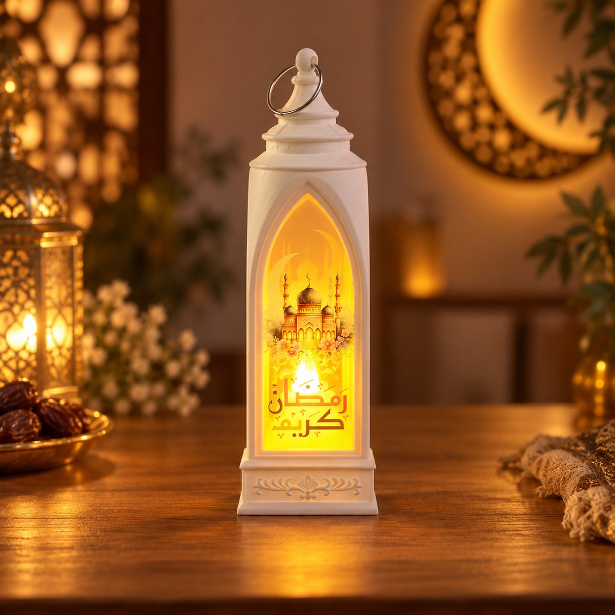 Eid hanging candle lantern decor