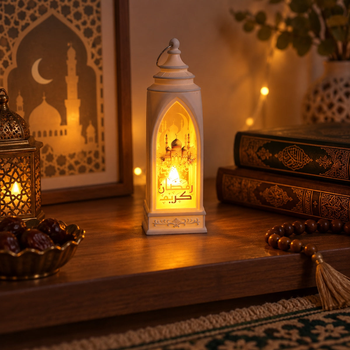 LED lantern set view