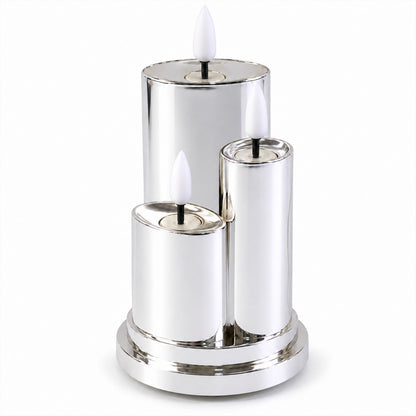 LED candle glow view