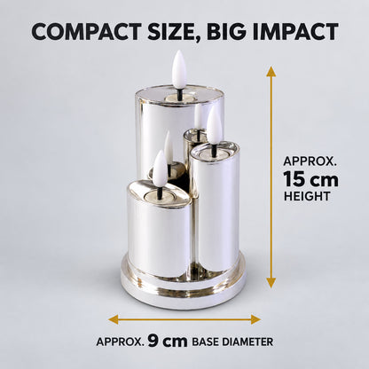 LED candle size guide