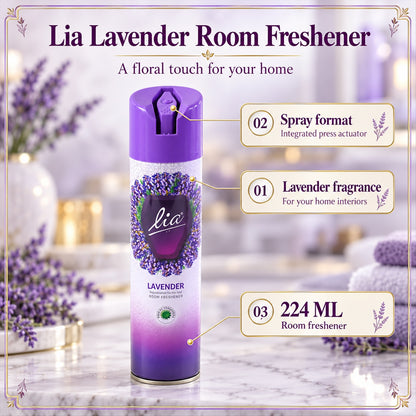 Lavender room freshener spray - product view 05