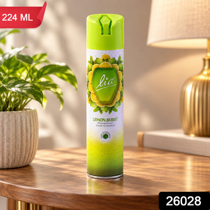 Lemon room freshener spray - SKU and 224 ML quantity