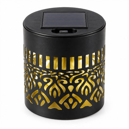 Decorative solar LED lamp with mandala pattern - view 08