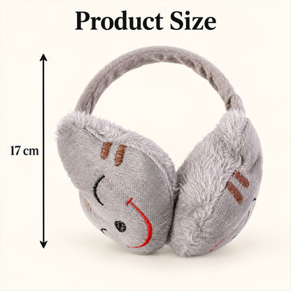 Smiley winter earmuffs - dimensions