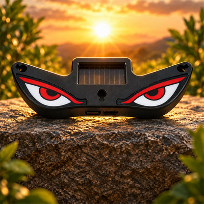 Solar evil eyes decorative warning light - view 11