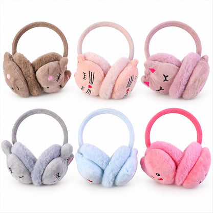 Plush winter earmuffs - product view 04