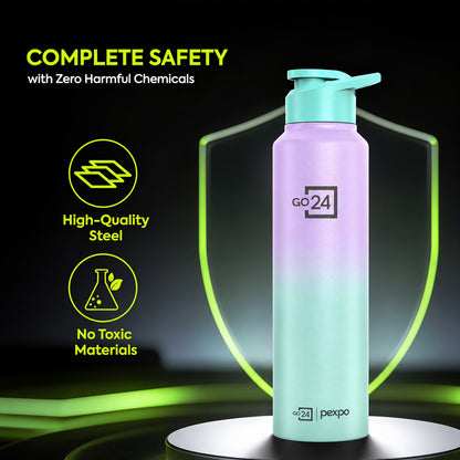 Water bottle feature view