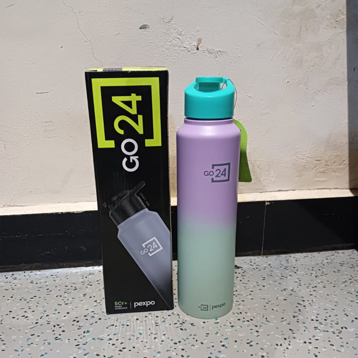 Steel water bottle daily use