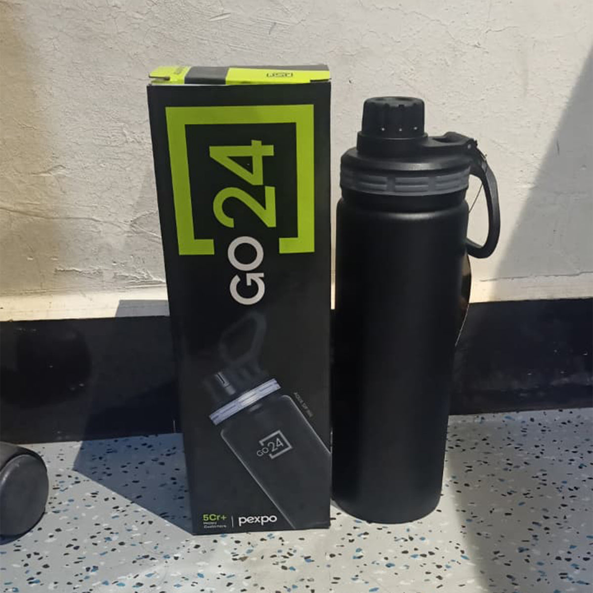 Steel water bottle daily use