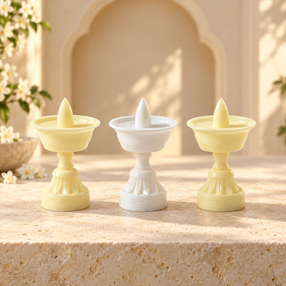 Flameless decorative LED diyas - product view 02