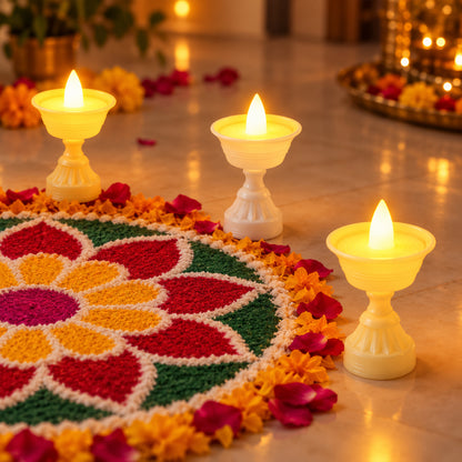 Flameless decorative LED diyas - product view 10