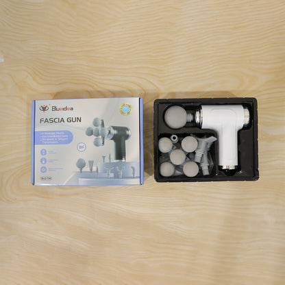 Rechargeable handheld fascia massage gun actual set