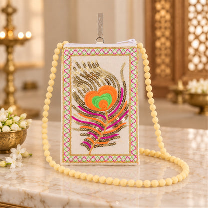 Ethnic mobile pouch purse women