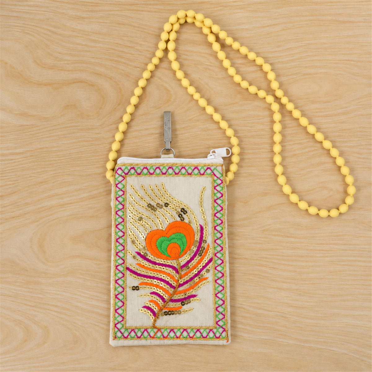 Mobile clutch purse carrying use