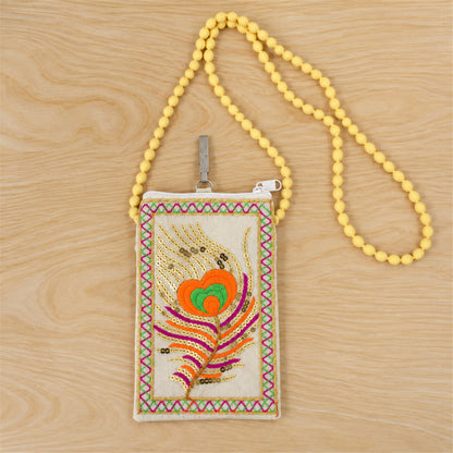 Mobile clutch purse carrying use