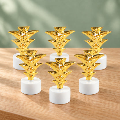 Golden tree flameless LED tealight candles - product view 02