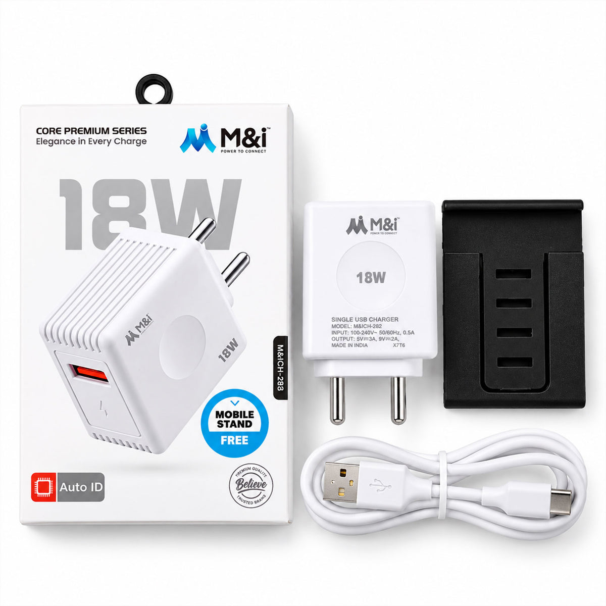 18W USB wall charger with Type-C cable and mobile stand 05.jpg