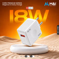18W USB Wall Charger with USB to Micro USB Cable With Stand for Daily Phone Charging