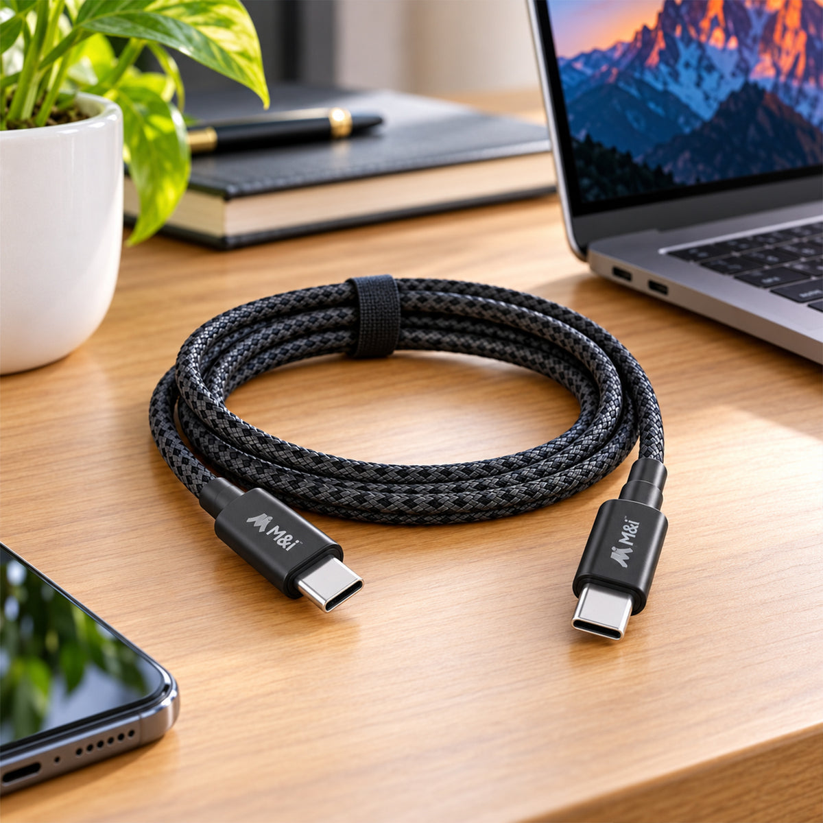 80W USB-C to USB-C braided charging cable Type-C-to-C-cable-03.jpg