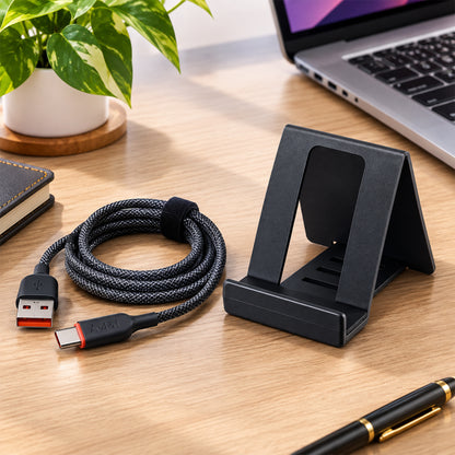 USB-A to USB-C braided charging cable TC CB 1054- 01.jpg