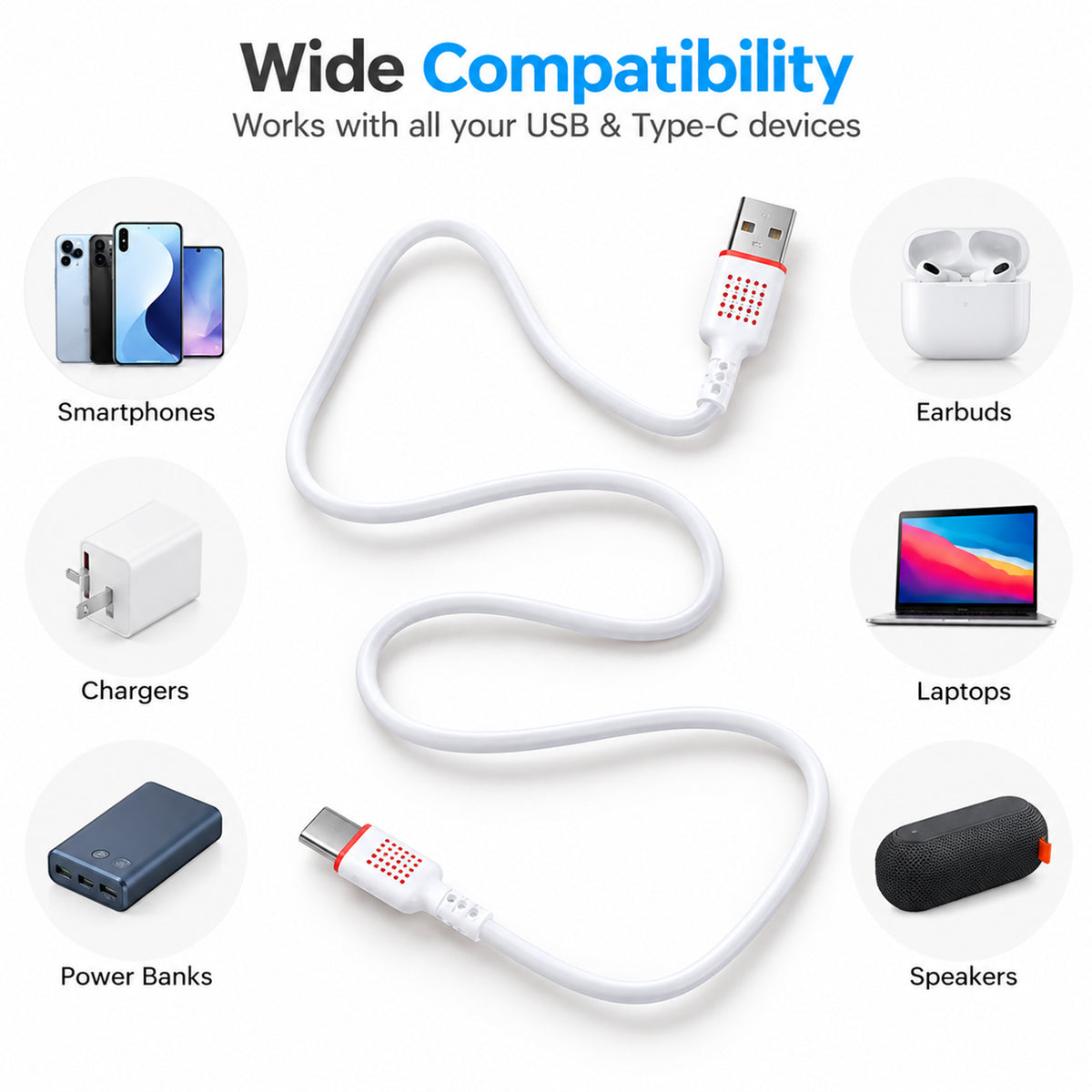 30W USB-A to Type-C braided charging and data cable TC Cb 1057- 05.jpg