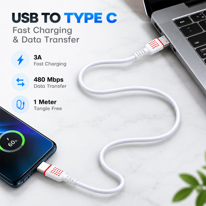 30W USB-A to Type-C braided charging and data cable TC Cb 1057- 07.jpg