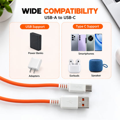 80W USB-A to USB-C charging and data cable TC Cb 1060- 02.jpg