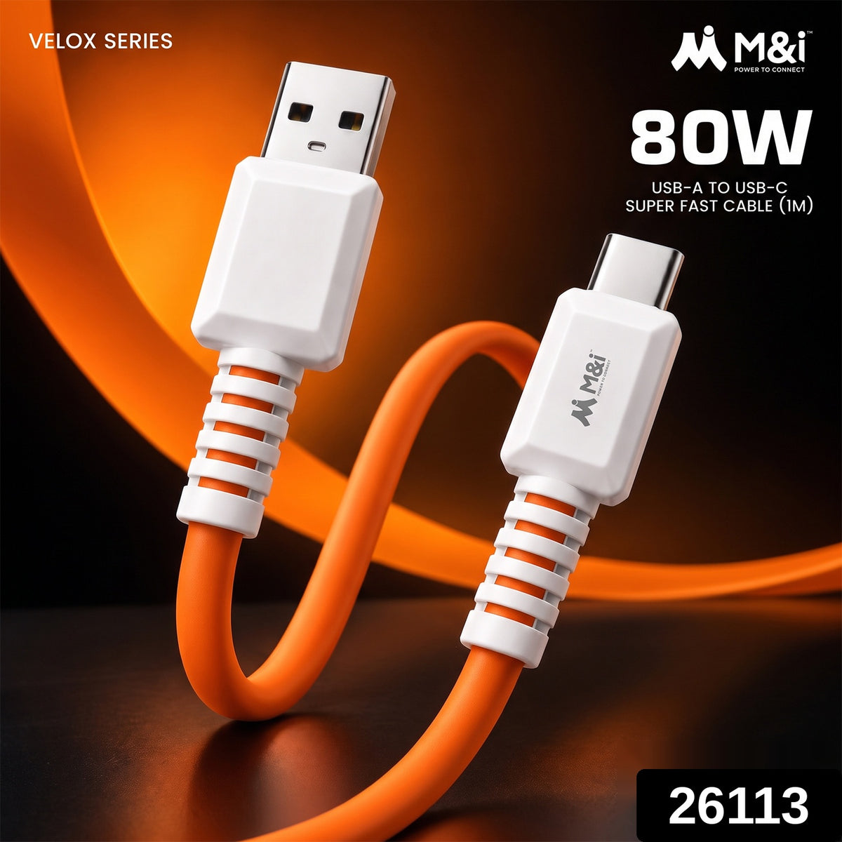 80W USB-A to USB-C charging and data cable cable_26113.jpg