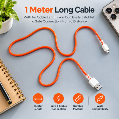 65W USB-A to Micro USB V8 charging cable V8 cb 1060- 06.jpg
