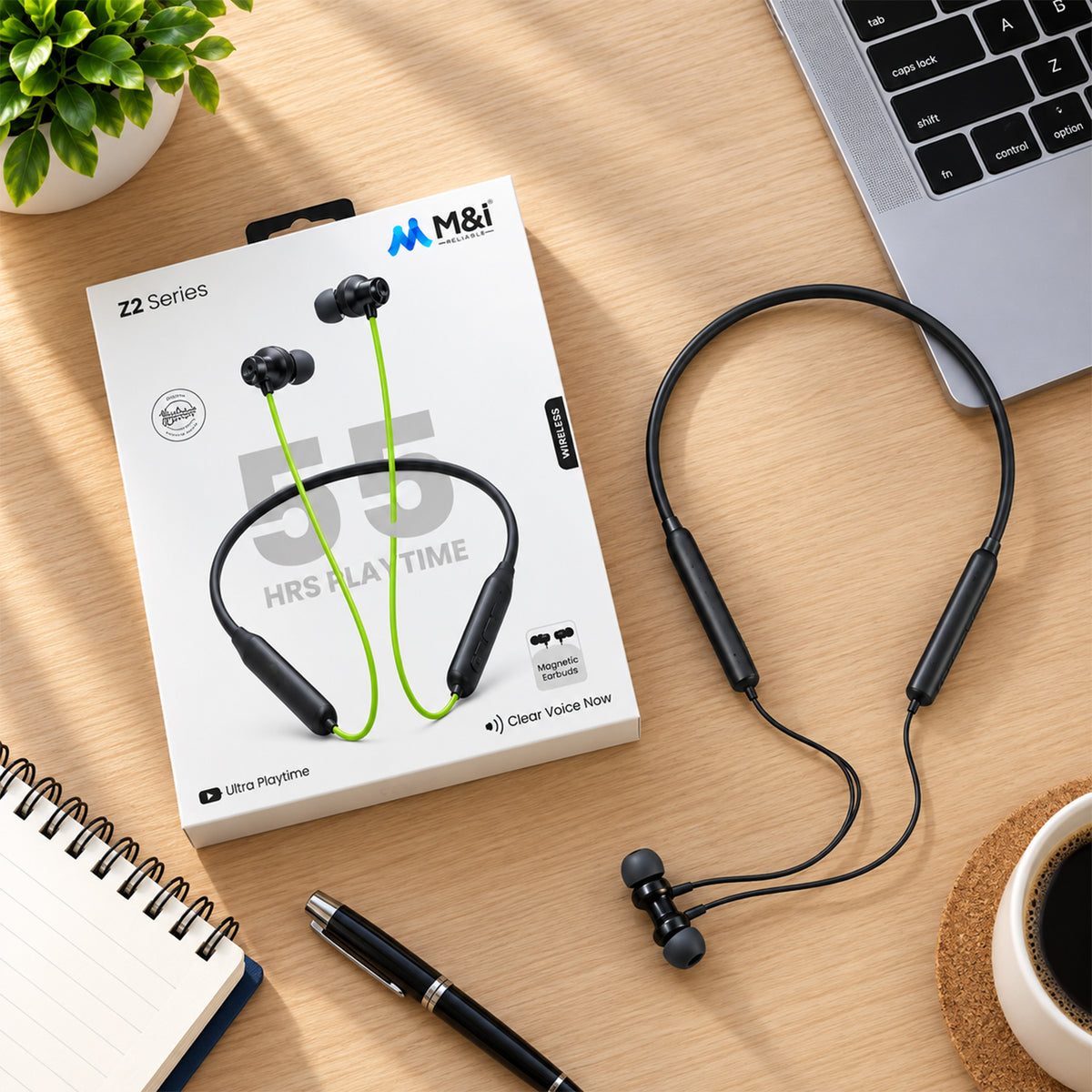 Wireless neckband earphones with magnetic earbuds NB 657- 01.jpg
