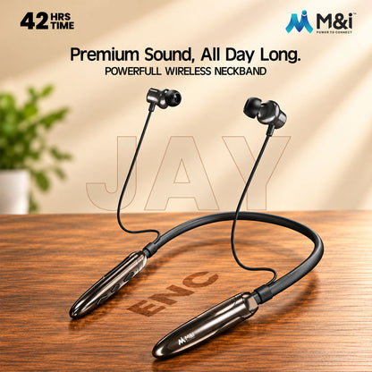 Wireless neckband earphones with ENC and 42 hours playtime 04.jpg