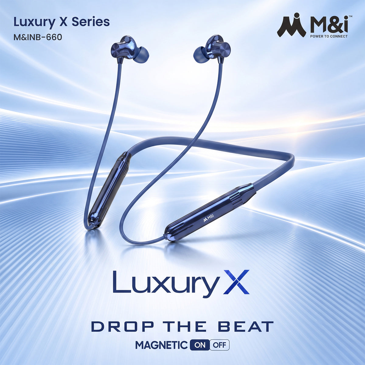 Wireless neckband with magnetic earbuds and 60 hours playtime NB-660- 005.jpg