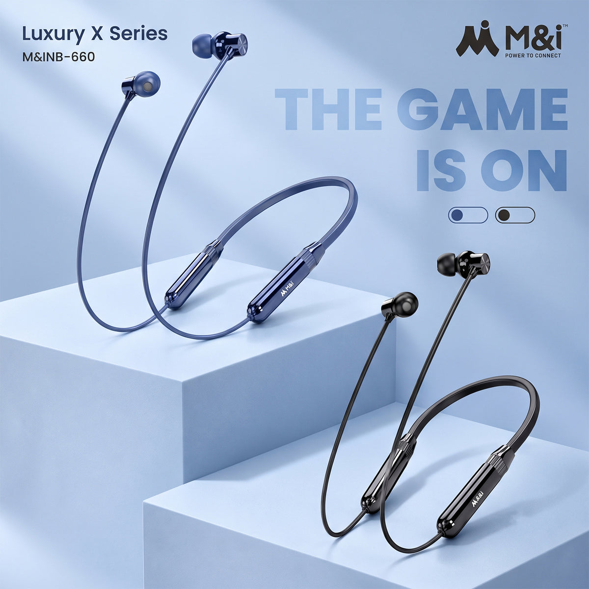 Wireless neckband with magnetic earbuds and 60 hours playtime NB-660- 03.jpg