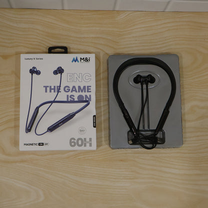 Wireless neckband with magnetic earbuds and 60 hours playtime NB-660- live.jpg