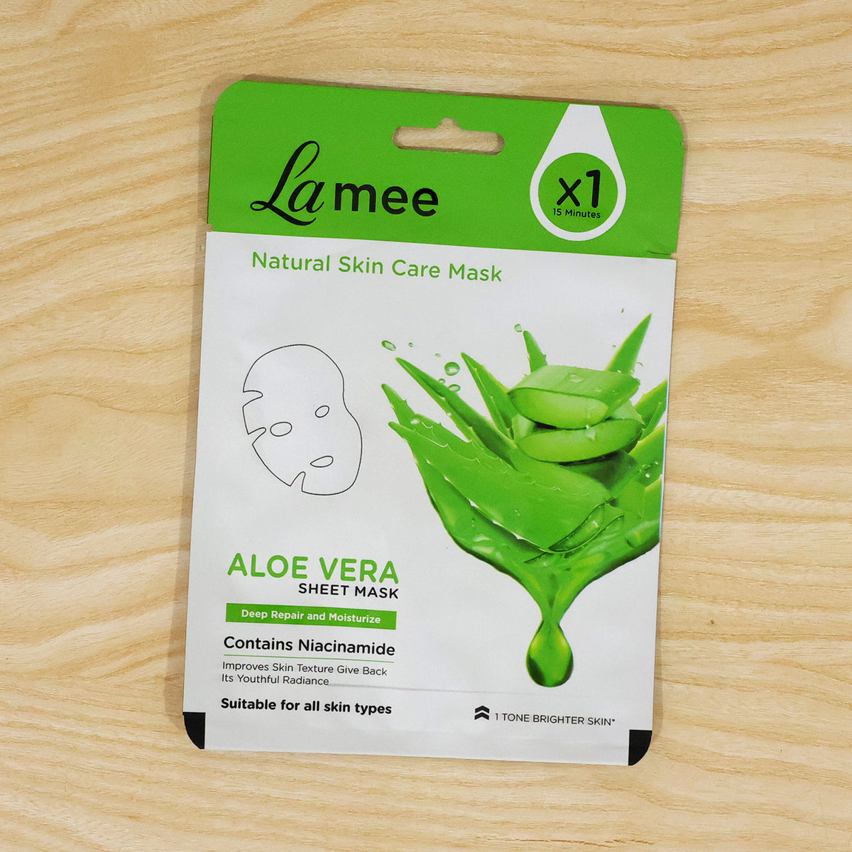 Aloe vera facial sheet mask 09