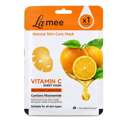 Vitamin C facial sheet mask 04