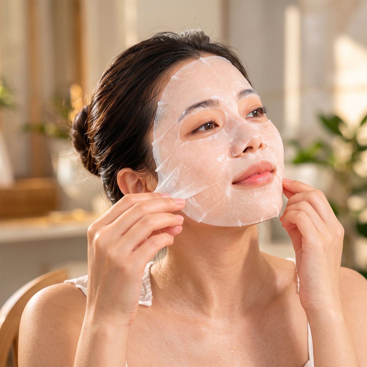 Vitamin C facial sheet mask 07