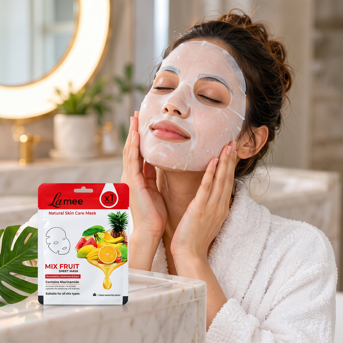 Mix fruit facial sheet mask 03