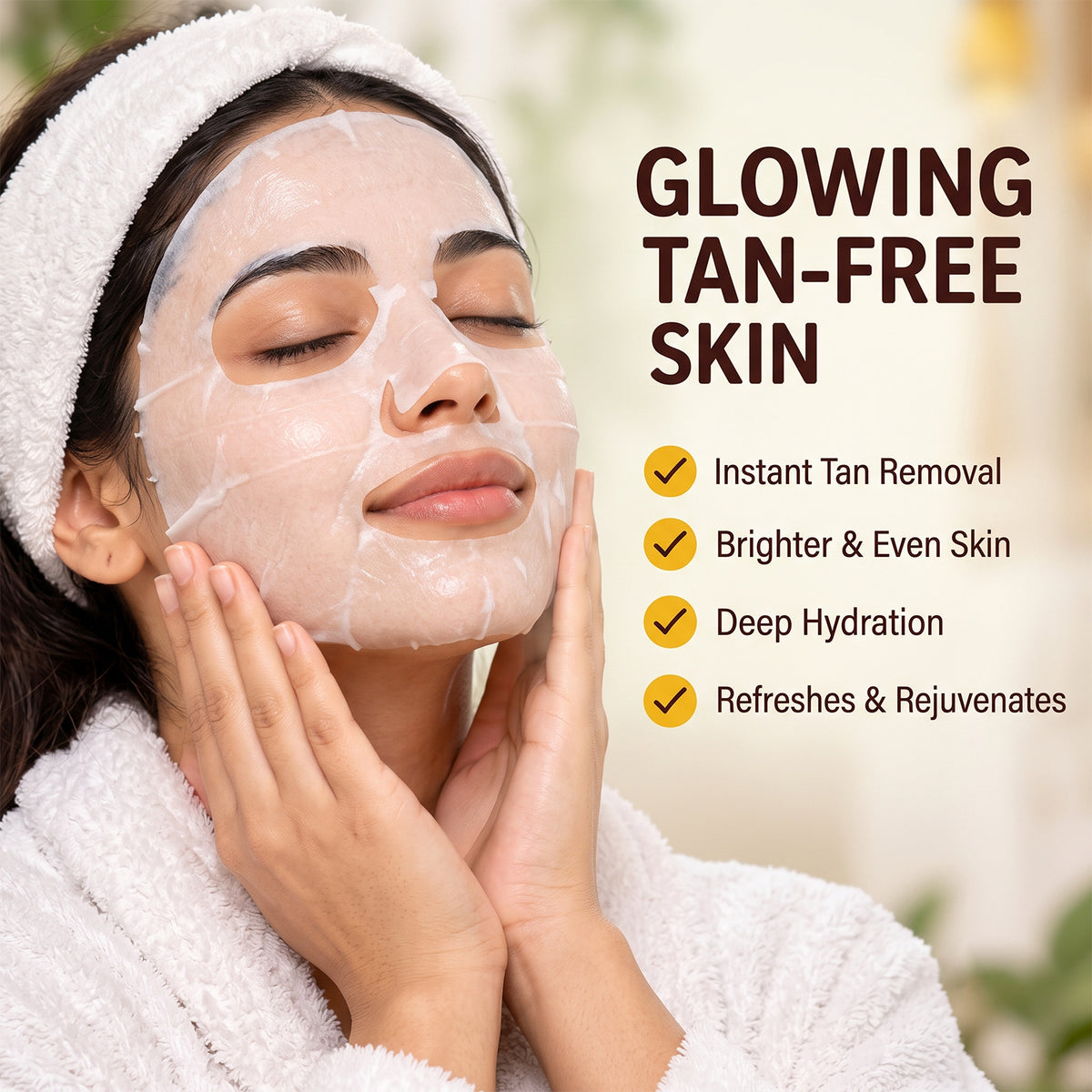 De Tan facial sheet mask 02