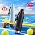 Insulated Stainless Steel Water Bottle with Flip Lid (1 Pc, 700 ML, Mix Color)