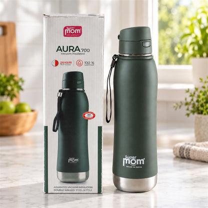 Vacuum insulated steel water bottle 01
