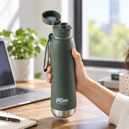 Vacuum insulated steel water bottle 02