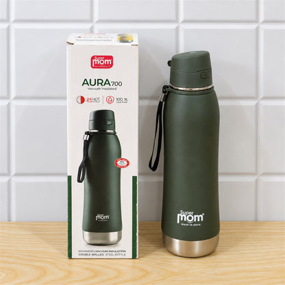 Vacuum insulated steel water bottle actual product