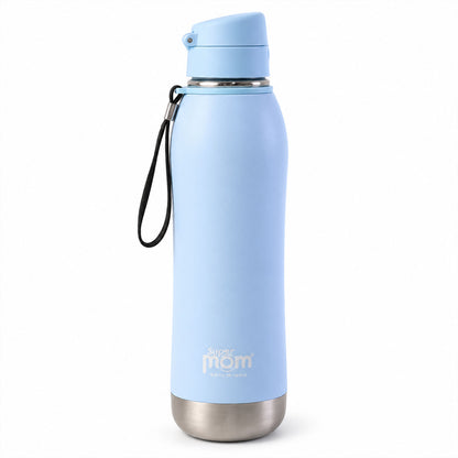 Insulated stainless steel flip lid water bottle 08