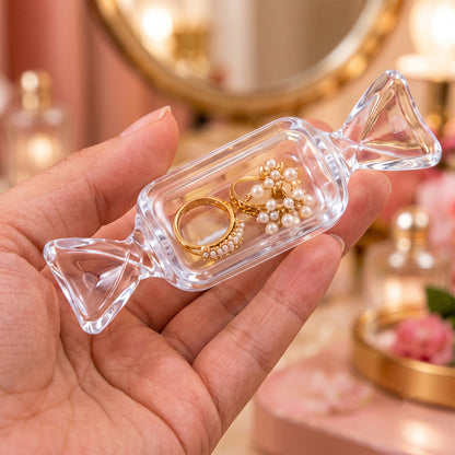Transparent candy shape jewellery holder 003