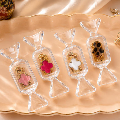 Transparent candy shape jewellery holder 08
