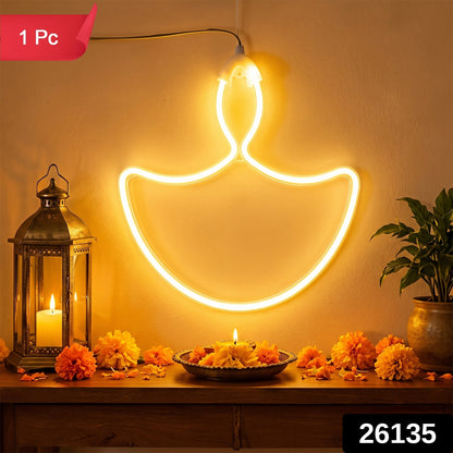 Warm White Diya Lamp