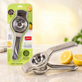 Stainless Steel Lemon Squeezer with Bottle Opener for Fresh Citrus Juice - Apex (1 Pc)